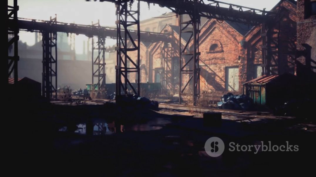 Échos du passé - Exploration d'un vieux complexe industriel à l'abandon