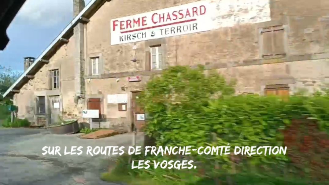 Sur les routes de Franche-Comté direction Les Vosges