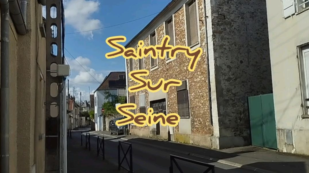 🎬 Tour à Saintry Sur Seine depuis le centre ville - 22 juin 2024
