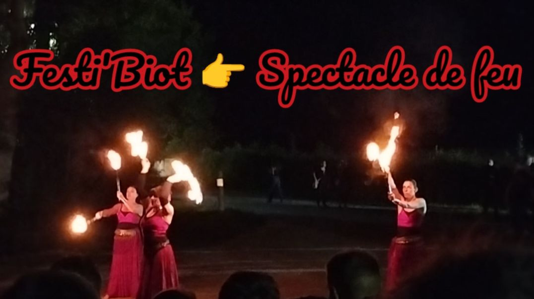 FESTI'BIOT 🔥 Animation spectacle de FEU 📅 nuit du 25 au 26 juillet 2025