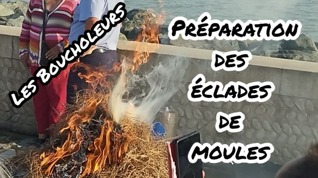 🔥Fête des Boucholeurs 👉 Charente Maritime 👉 Préparation des éclades de moules