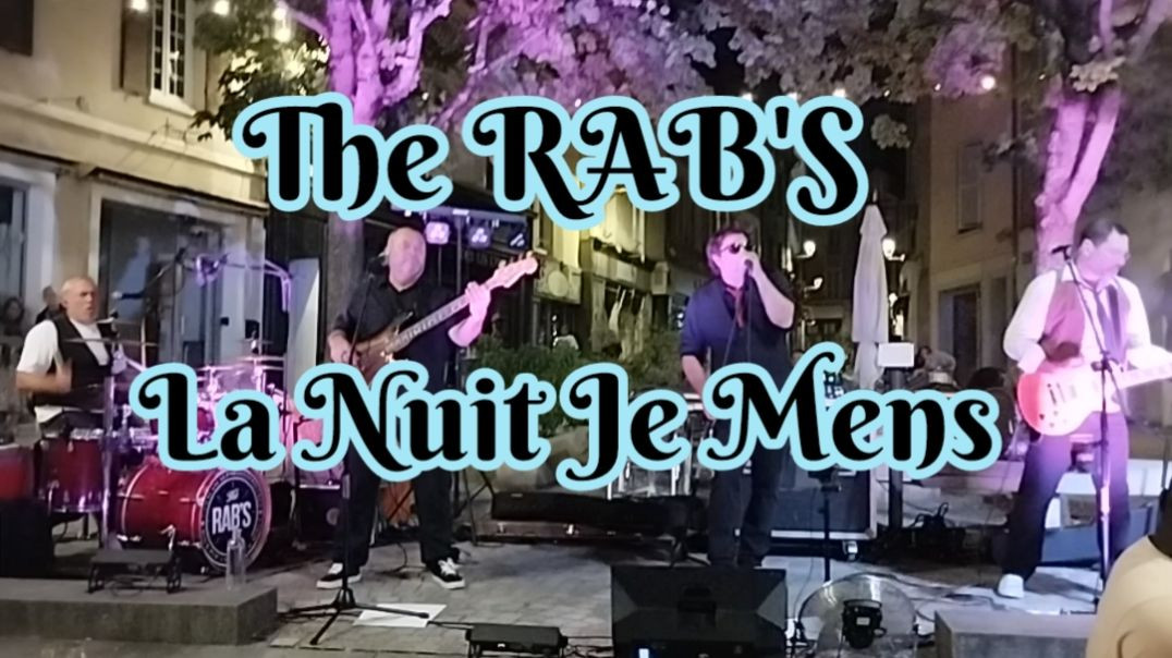 [Reprise] The Rab's - Alain Bashung - La Nuit Je Mens (Hard rock) 📅 23 août 2025