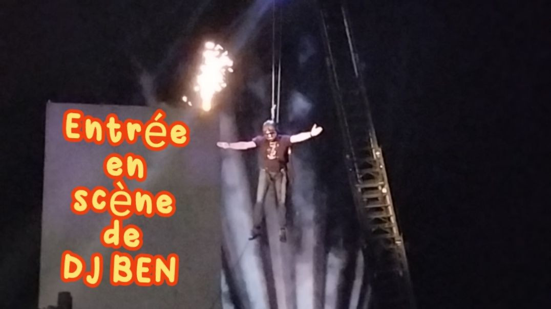 🚒 Bal des pompiers de Rochefort - Arrivée aérienne de DJ BEN jusqu'à la scène 📅 1 août 2025