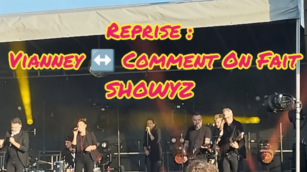 ⁣🚒 Rochefort - Bal Des Pompiers - [Reprise] Vianney ↔️ Comment On Fait par SHOWYS 📅 1 août 2025