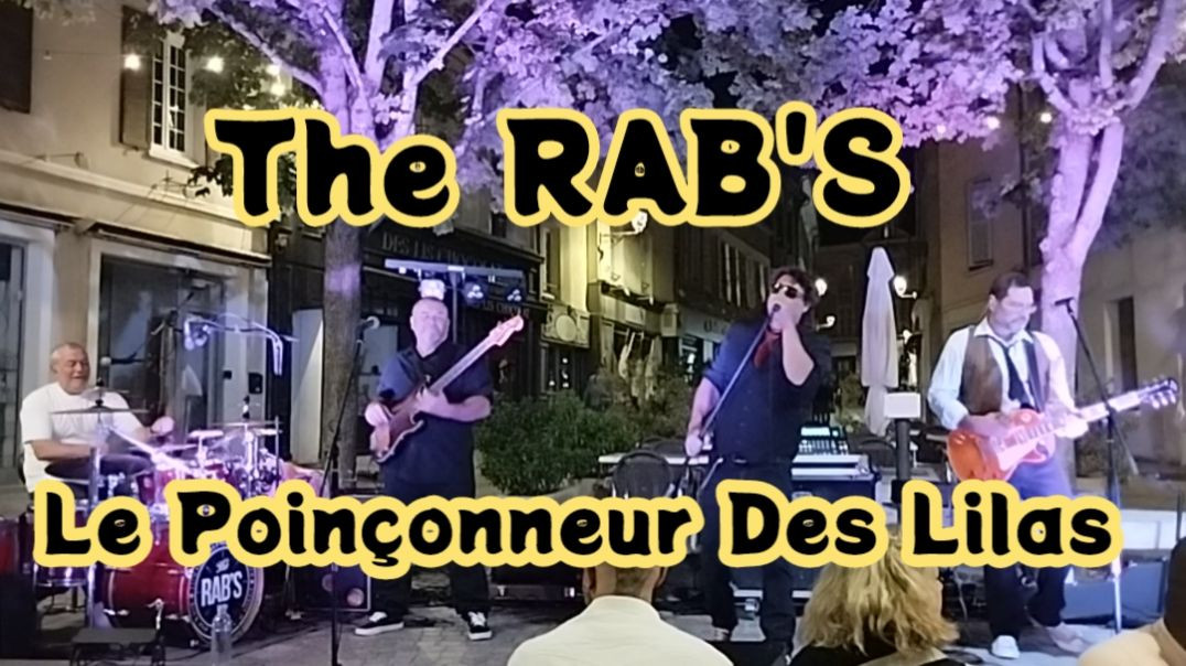 [Reprise] The Rab's - Serge Gainsbourg - Le Poinçonneur Des Lilas (Hard rock) 📅 23 août 2025