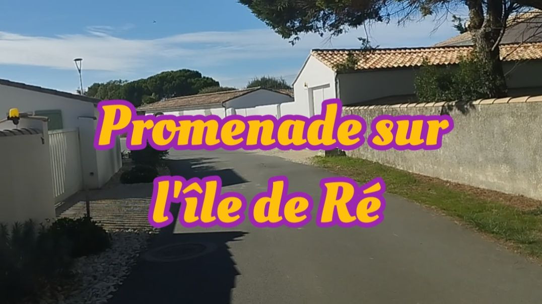 🚶 Visite en promenade sur l'île De Ré 📅 28 septembre 2025