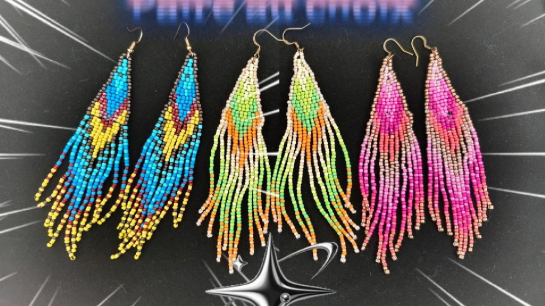 Boucles d'oreilles Amérindiennes